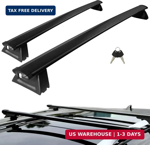220lb lockable roof - rack, cross